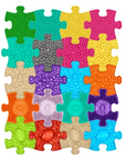 Tuotekuva: MUFFIK AISTIPALAMATTO - MINI PUZZLES