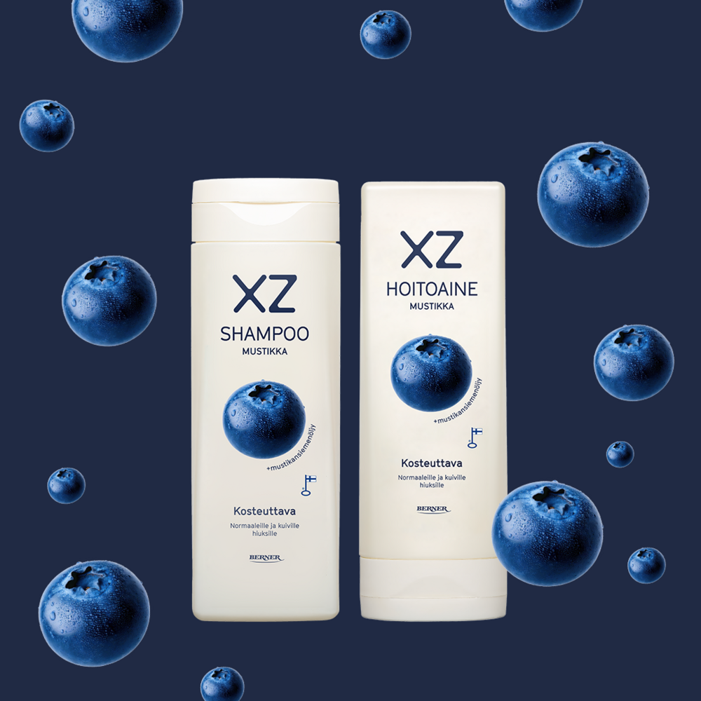 XZ Mustikka shampoo 250ml – Bernershop.fi