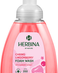 Tuotekuva: Herbina Caring Lingonberry vaahtosaippua 300ml