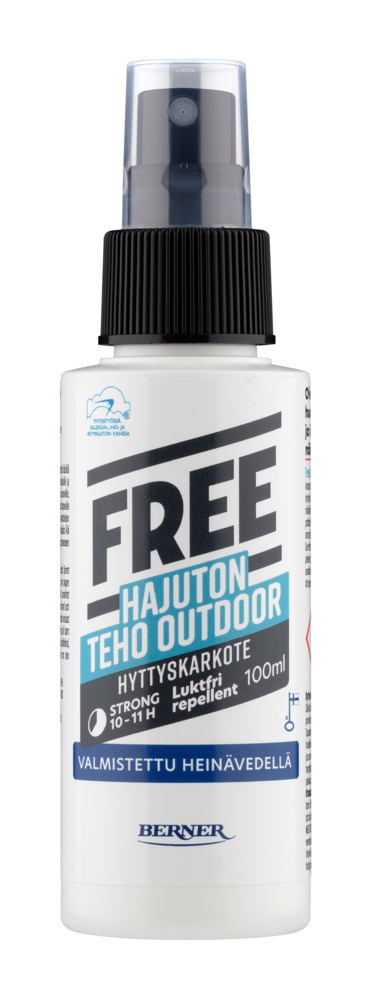 Tuotekuva: Free Hyttyskarkote Teho Outdoor  100ml