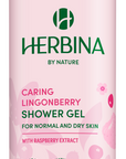 Tuotekuva: Herbina Caring Lingonberry suihkugeeli 250ml