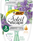 Tuotekuva: BIC Soleil Escape Lavender 3-pack 3 teräinen