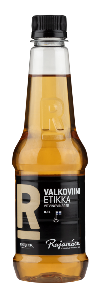 Tuotekuva: Rajamäen valkoviinietikka 0,4L