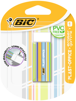 BIC Plast-Office pyyhekumi 1kpl