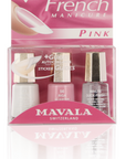 Tuotekuva: Mavala French Manicure Pink 3x5 ml ranskalaisen manikyyrin setti