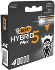 Tuotekuva: BIC varaterä Hybrid Flex 5 4kpl