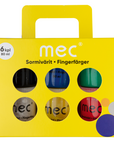 Tuotekuva: mec Sormiväri 6kpl x 80ml