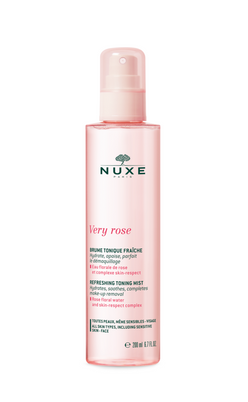 Nuxe Very Rose Refreshing Toning Mist for face - all skin types, even sensitive skin -kasvovesisuihke 200 ml