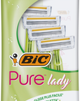 Tuotekuva: BIC varsiterä Pure 3 Lady 4kpl