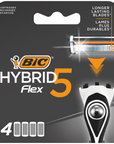 Tuotekuva: BIC varaterä Hybrid Flex 5 4kpl