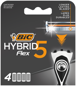 BIC varaterä Hybrid Flex 5 4kpl