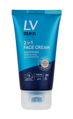 LV MEN 2-in-1 Face Cream kasvovoide 75ml