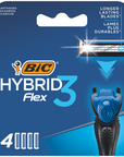 Tuotekuva: BIC varaterä Hybrid Flex 3 4kpl