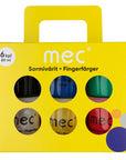 Tuotekuva: mec Sormiväri 6kpl x 80ml