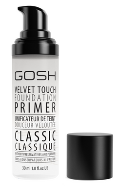 GOSH Velvet Touch Foundation Primer Classic -meikinpohjustaja 30ml