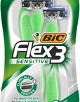 Tuotekuva: BIC varsiterä Flex 3 Sensitive 3kpl