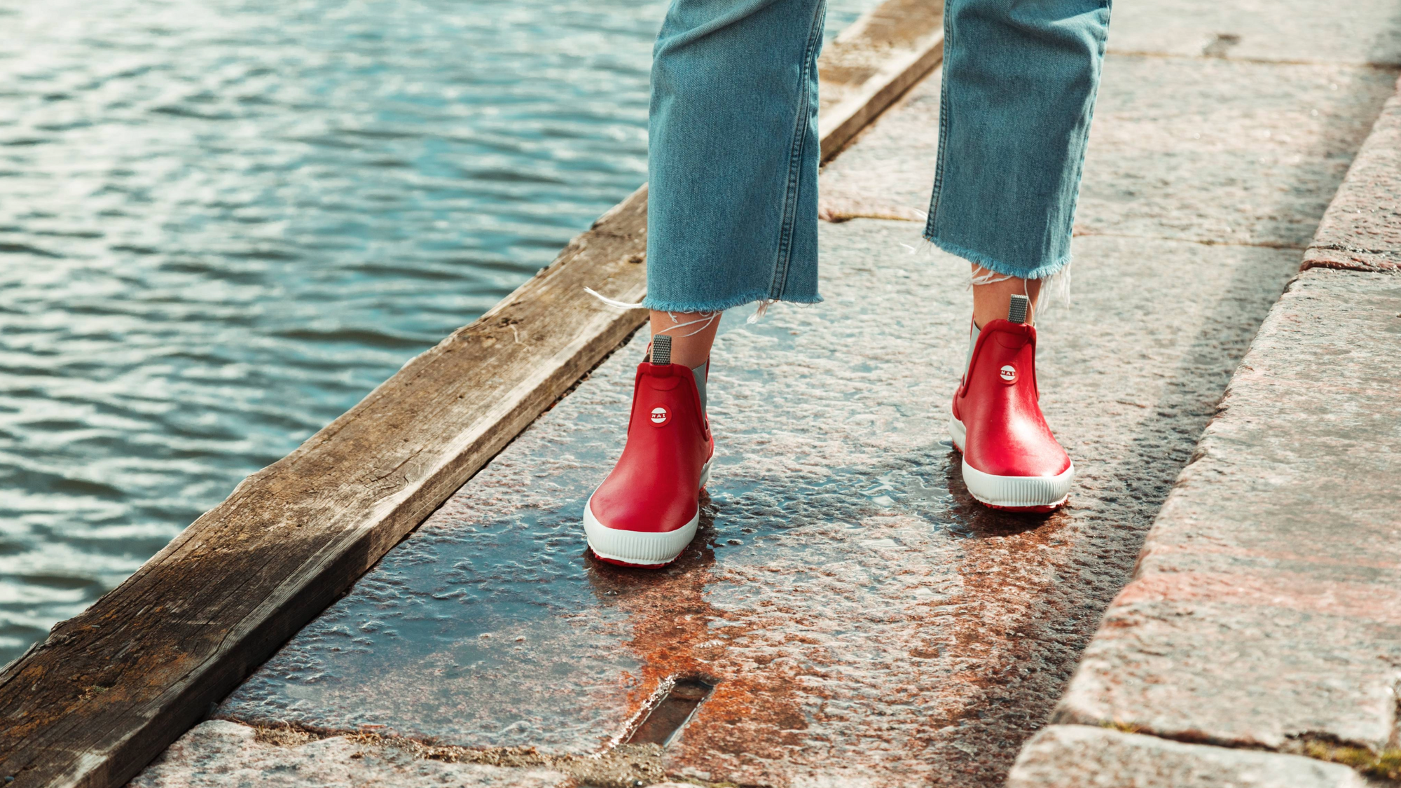 Lyhytvartiset kumisaappaat