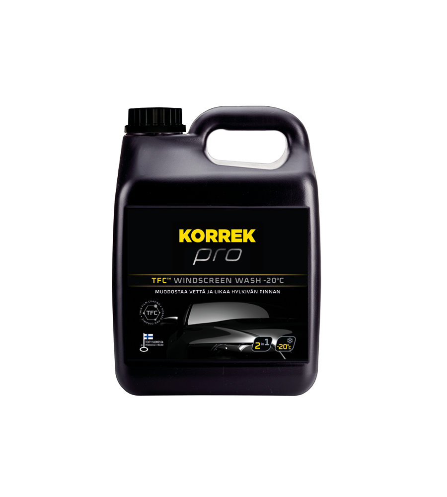 Tuotekuva: KORREK Pro TFC Windscreen wash -20ºC 3 L