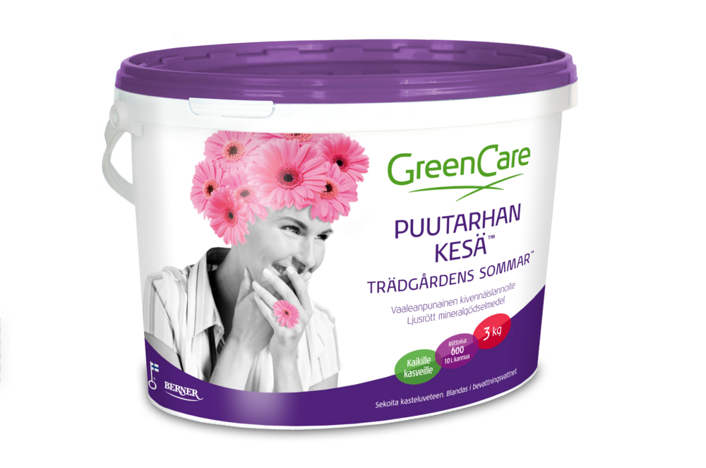 Tuotekuva: GreenCare Puutarhan KESÄ™ lannoite 3kg