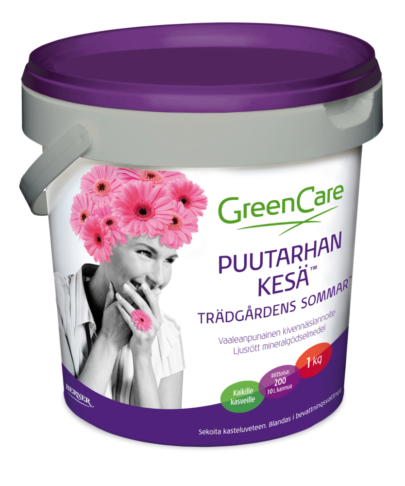 Tuotekuva: GreenCare Puutarhan KESÄ™ Lannoite 1kg