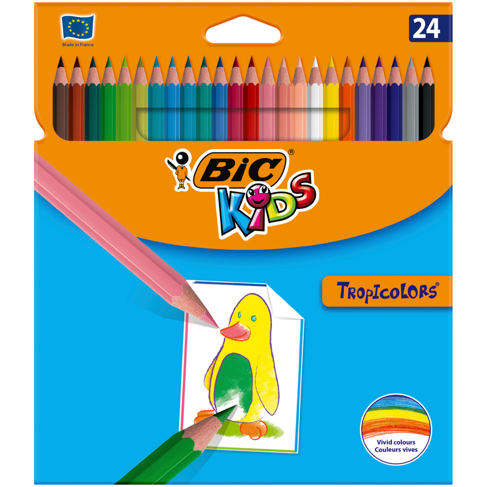 Tuotekuva: BIC Kids Tropicolors värikynä 24kpl