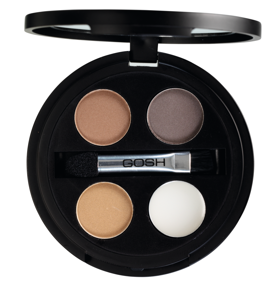 Tuotekuva: GOSH Brow Kit -kulmaväripaletti 2,82g, 001