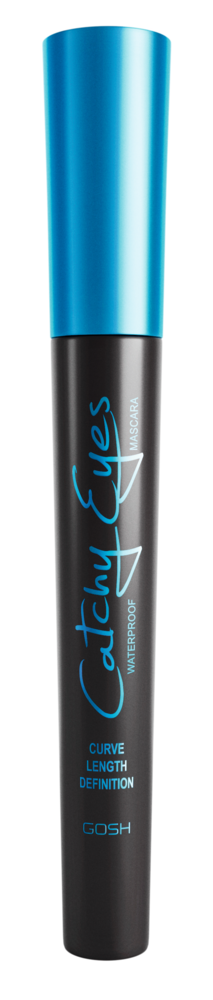 Tuotekuva: GOSH Catchy Eyes Waterproof Mascara -ripsiväri 8ml, 001 Black