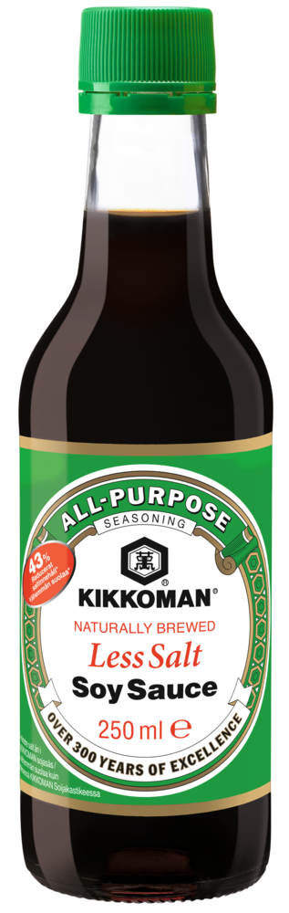 Tuotekuva: Kikkoman Less salt soijakastike 250ml 