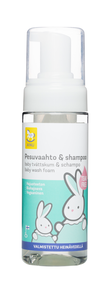 Tuotekuva: Ainu pesuvaahto & shampoo 150ml 
