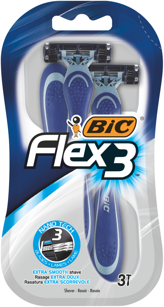 Tuotekuva: BIC varsiterä Flex 3 3kpl