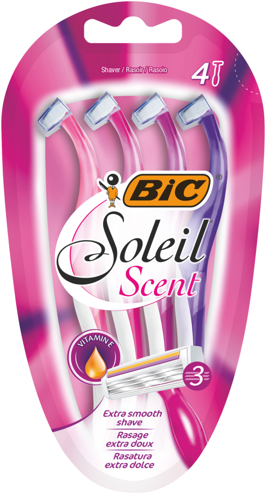 Tuotekuva: BIC varsiterä Soleil Scent 4kpl