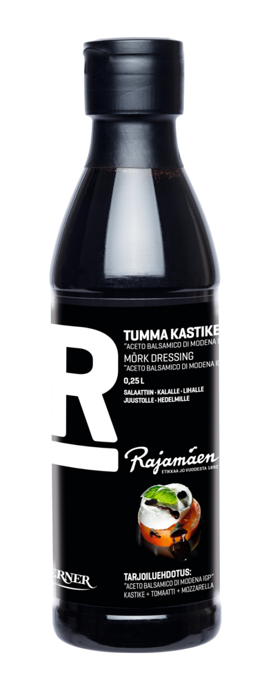 Tuotekuva: Rajamäen Tumma kastike "Aceto Balsamico di Modena IGP" 0,25 l