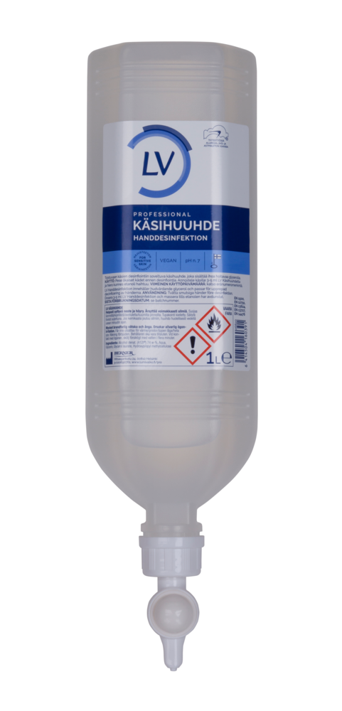 Tuotekuva: LV Käsihuuhde 1 L dispenso