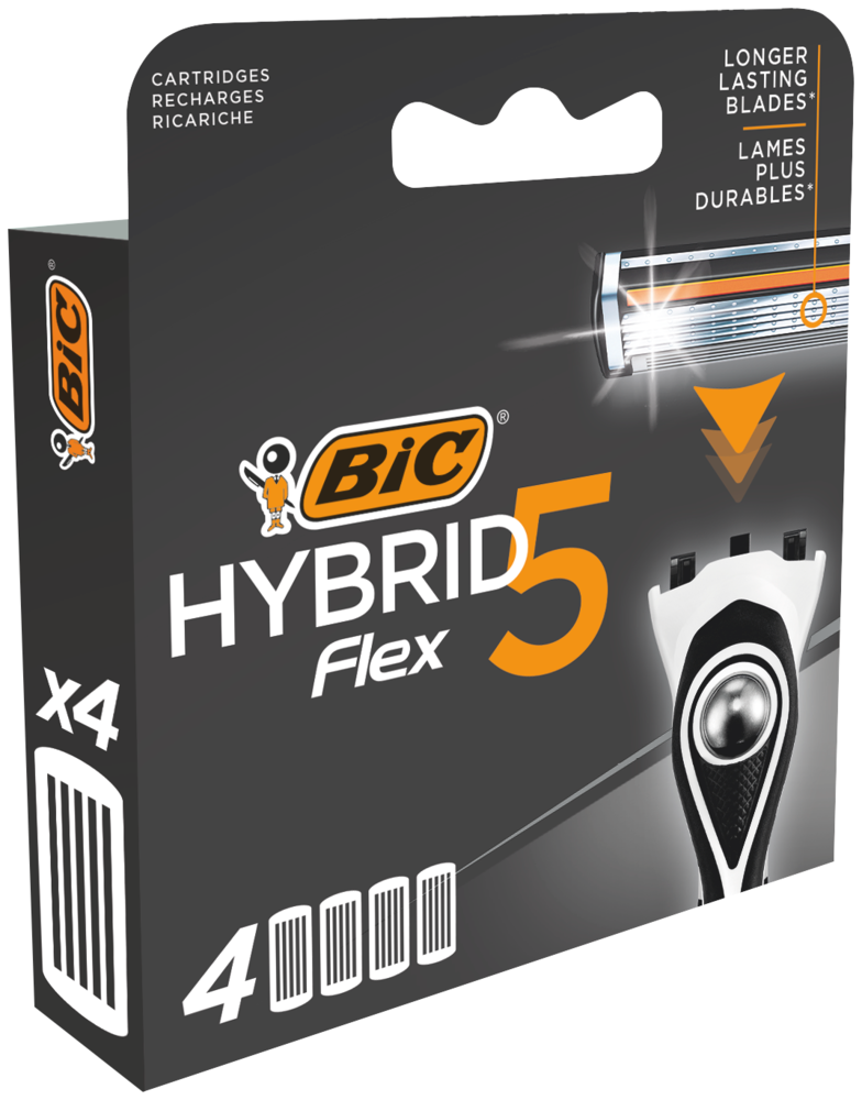 Tuotekuva: BIC varaterä Hybrid Flex 5 4kpl