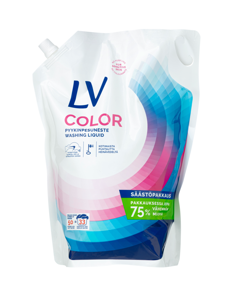 Tuotekuva: LV Color pyykinpesuneste säästöpakkaus 2,5l
