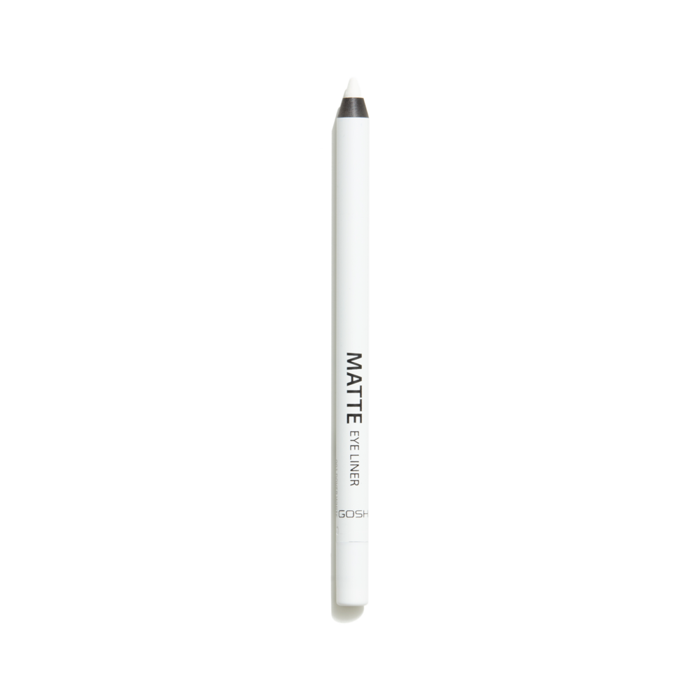 Tuotekuva: GOSH Matte Eye Liner -silmänrajauskynä 1,2 g, 001 Dover White