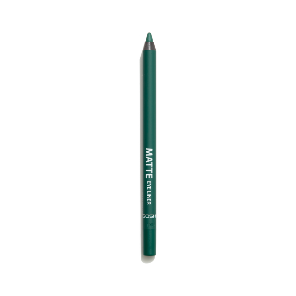 Tuotekuva: GOSH Matte Eye Liner -silmänrajauskynä 1,2 g, 012 Forest Green