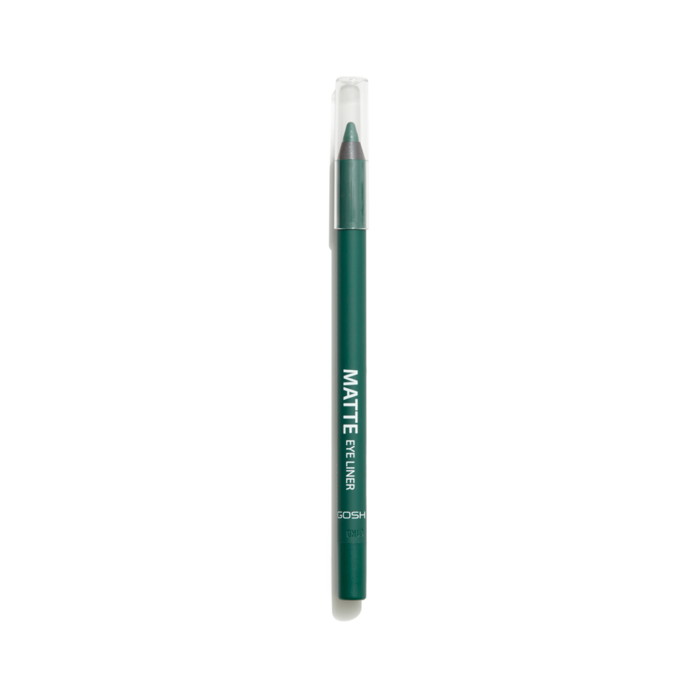 Tuotekuva: GOSH Matte Eye Liner -silmänrajauskynä 1,2 g, 012 Forest Green