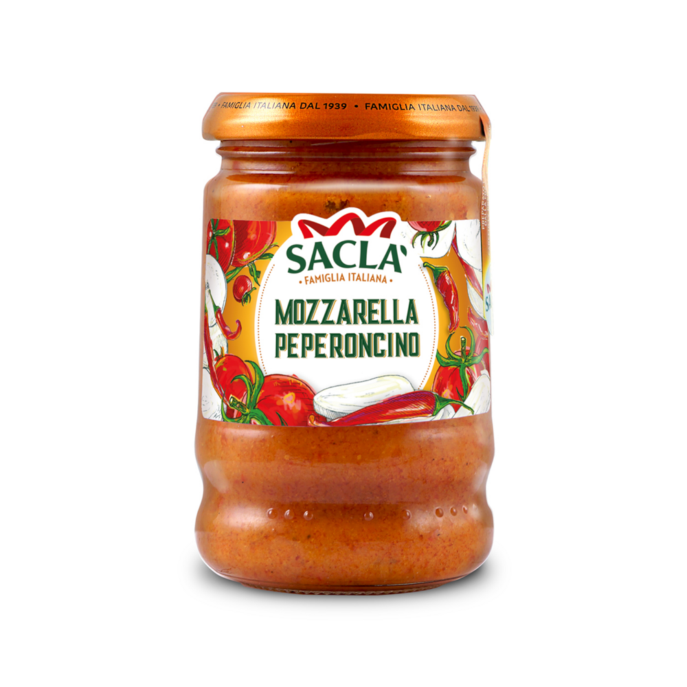 Tuotekuva: Saclà Mozzarella-chilipastakastike 190 g