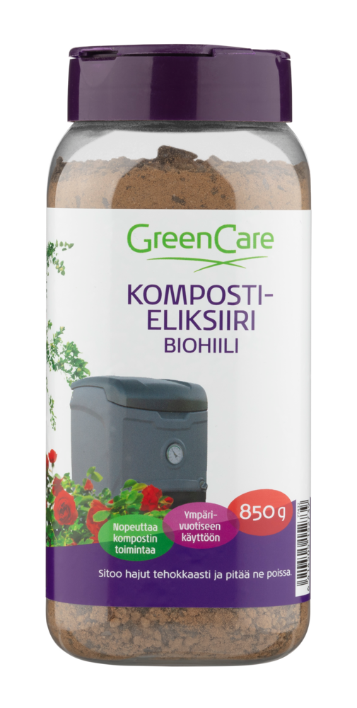 Tuotekuva: GreenCare Kompostieliksiiri 850g Biohiili