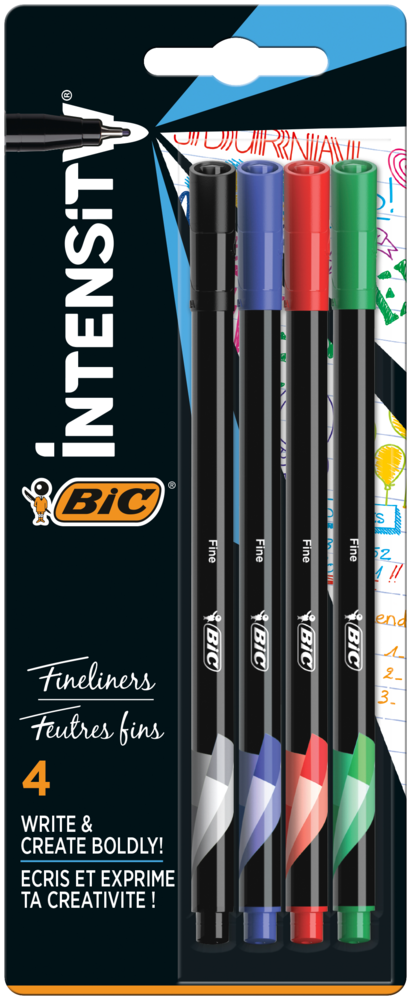 Tuotekuva: BIC Intensity Fine kuitukynä 4kpl