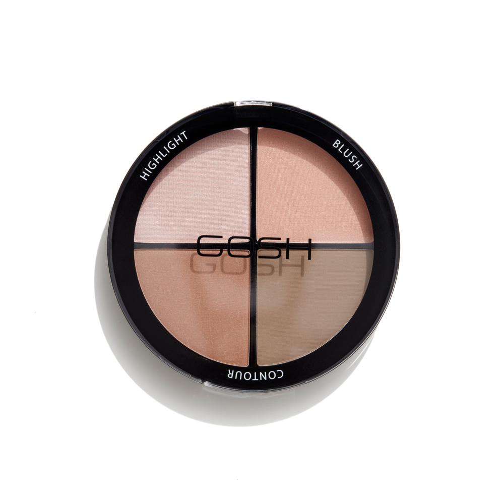 Tuotekuva: GOSH Contour'n Strobe Kit -meikkipaletti 15g, 001 Light