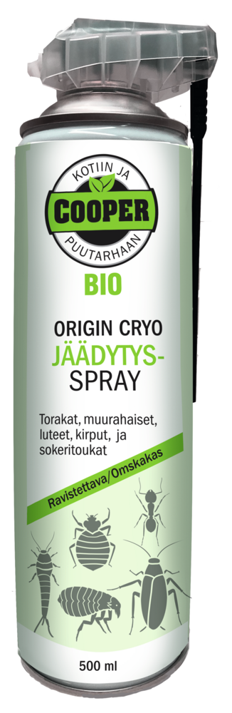 Tuotekuva: Cooper Origin Cryo jäädytyspray hyönteisille 500ml