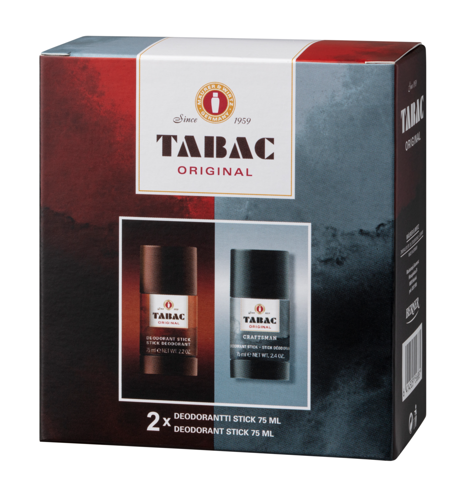 Tuotekuva: Tabac Original + Craftsman Deodorant Stick Duo Set 2x75ml