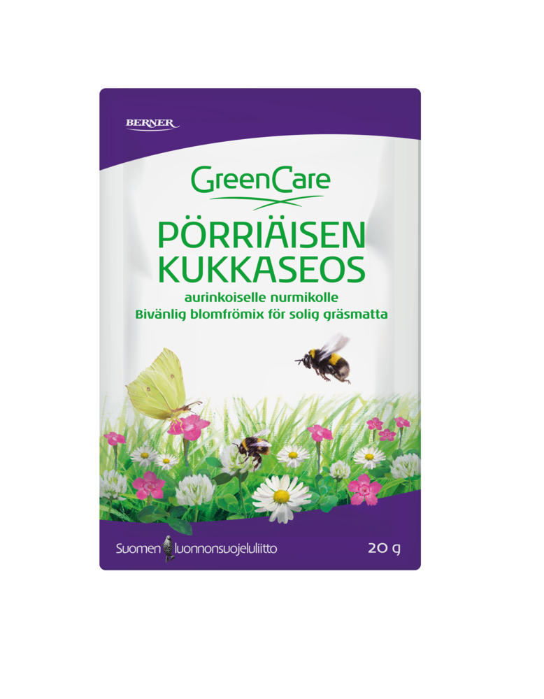 Tuotekuva: GreenCare Pörriäisen kukkaseos aurinkoinen 20g