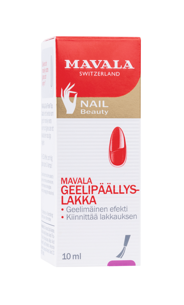 Tuotekuva: Mavala Gel Finish Top Coat 10 ml geelipäällyslakka