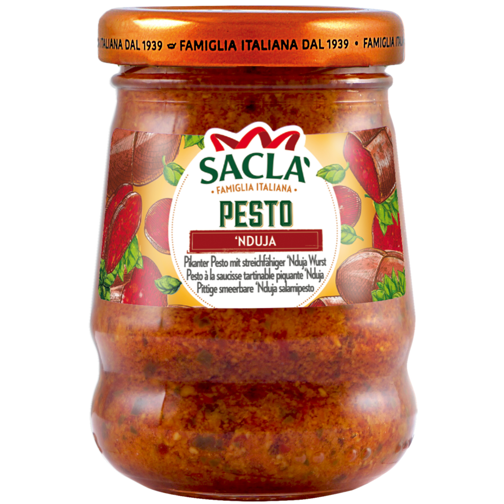 Tuotekuva: Sacla 'Nduja Salamipesto 90 g