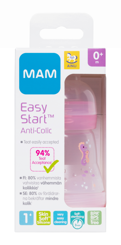 Tuotekuva: Ainu MAM Easy Start Anti-Colic tuttipullo 160 ml