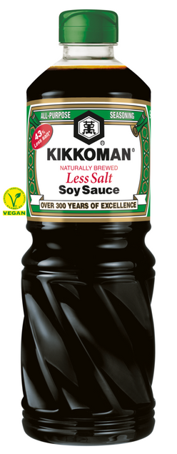 Kikkoman Less salt Soijakastike 975 ml