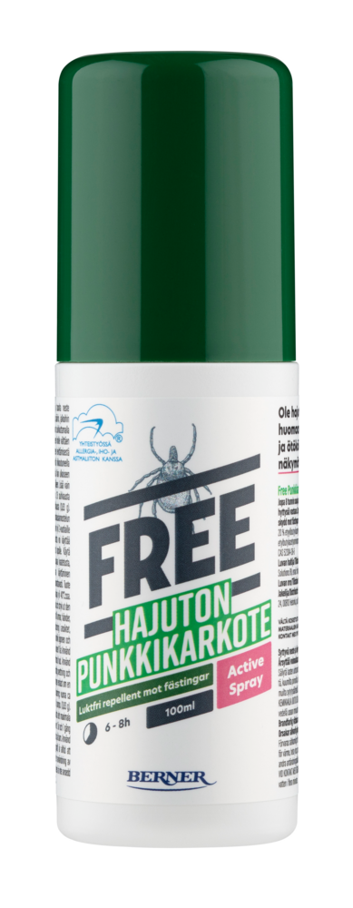 Tuotekuva: Free  Punkkikarkote active spray 100ml